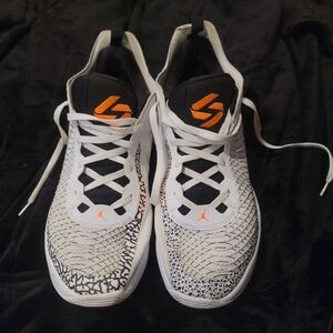 Nike Jordan Luka 1 “Safari” White Total Orange Black Men’s Sz 16